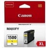 Canon CARTRIDGE PGI-1500XL Y žlutá pro Maxify MB2050, MB2150, MB2350, MB2750 a MB2755 (780 str.) 9195B001