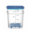 Nádoba na potraviny CamSquares Fresh Pro , Cambro, 17,2L, Priehľadná, 289x289x(H)327mm