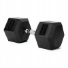 Pevné potiahnuté/gumované činky Trexo 1 x 35 kg
