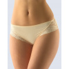 GINA Dámske francúzske nohavičky s čipkou | 14077P - piesková, 34/36