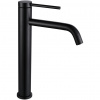 CERANO - Umývadlová stojanková batéria Selma - vysoká - čierna matná