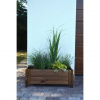 Sammer Elegantný kvetináč v hnedej farbe 80 cm SAVA1_2