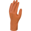 Jednorazové rukavice Delta Plus VENIPLUS V1500 Farba: Oranžová, Veľkosť rukavíc: 8/9