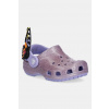 Detské šľapky Crocs CLASSIC IAM BUTTERFLY CLOG T fialová farba, 210018 210018.CROCS.CLASSIC.IA EUR 19/20