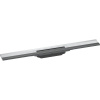 HANSGROHE RainDrain Flex vrchná sada sprchového žľabu 70 cm, skracovateľná, pre inštaláciu ku stene, chróm, 56050000