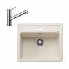 Blanco Set drezu Legra 6 a batérie Kano S, jemná biela/chróm SET 07-D 25 KANO-S bilso