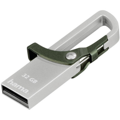 Hama FlashPen Hook-Style USB flash disk 32 GB zelená 00123921 USB 2.0; 123921