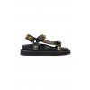 Kurt Geiger London sandále dámske kožené Orson Sandal 4461609109 čierna EUR 36