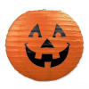 Papierový lampión tekvica oranžový