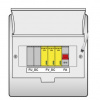 MFV-EM Rozvádzač Istenia spotrebičov DC/AC LOGITEX R-FVB P10A DC1000V IP65 BOX (Elektromateriál FV systémov, Typ: Hybrid DC/AC Control Box, Určenie: Pripojenie a ochranu spotrebičov DC/AC, Poistky: 10