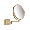 Hansgrohe AddStoris Kozmetické nástenné zrkadlo, kefovaný bronz 41791140-HG