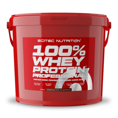 SCITEC NUTRITION 100% Whey Protein Professional 5000g Príchuť: vanilka