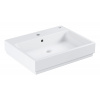 GROHE 3947300H CUBE CERAMIC 60 Umývadlo závesné s prepadom a PureGuard, alpská biela GRO 3947300H