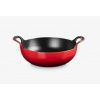 Le Creuset - Panvica wok Balti, priemer 24 cm, cerise 20142240600460