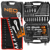 NEO TOOLS Nástrčné Kľúče 216 prvkov 1/2
