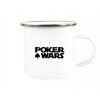 Plechový hrnček Poker Wars