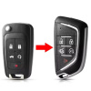 Vauxhall 4+1 tlačidlá obaly na kľúče Antara
