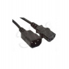GEMBIRD Kabel síťový, prodlužovací, 3m VDE 220/230V napájecí (PC-189-VDE-3M)