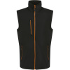 Regatta Professional Vesta Navigate TRA 915, softshellová COT36A915ad403-black/orang L Černá/oranžová pop