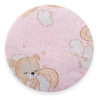 Hrejúci a chladiaci vankúšik Termofor s višňovými peckami New Baby BASIC Pink multicolor