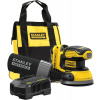 Stanley SFMCW220D1S FatMax V20 Aku excentrická brúska 125mm (18V/1x2,0Ah), taška