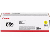Canon originálny toner Cartridge 069 Y žltý, MF752Cdw, 754Cdw, LBP673Cdw, kapacita 1 900 strán