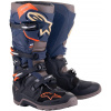 topánky TECH 7 ENDURO DRYSTAR, ALPINESTARS (modrá/šedá/oranžová/čierna,vel.45,5)