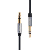 Kábel Remax RL-L100 Jack 3,5mm 1m čierny (RL-L100 Black)