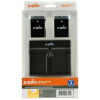 Batéria pre fotoaparát Jupio 2x EN-EL14(A) 1100mAh + USB duálna nabíjačka (CNI1003V4)
