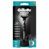 Gillette Mach3 Charcoal 1 holiaci strojček + 6 náhradných hlavíc