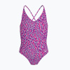 Detské jednodielne plavky Nike Wild Lace Up vivid purple
