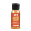 Darwi TEX Farba na textil 100050057 metalická medená 50 ml