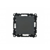 Tlačidlo spínacie Simon 55 bez piktogramu modul čierna matná