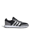 adidas Run 50s Shoes Womens Blk/Silv/Grey 6.5 (40)