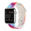AppleKing silikónový remienok s batikovaným vzorom pre Apple Watch 42mm / 41mm / 40mm / 38mm - dúha - možnosť vrátiť tovar ZADARMO do 30tich dní