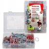 MIX Univerzálne hmoždinky FISCHER DUOPOWER 6mm + 8mm + skrutky 150ks
