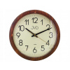 Nástenné hodiny JVD hnedé 22cm