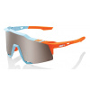 slnečné okuliare SPEEDCRAFT Soft Tact Two Tone 100% HIPER strieborné sklo