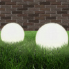 Solárne svietidlá - LED externé svietidlá 2 ks. 25cm PMMA Vidaxl Balls (Solárne svietidlá - LED externé svietidlá 2 ks. 25cm PMMA Vidaxl Balls)