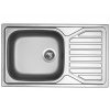 Nerezový drez Sinks OKIO 860 XXL V, matný povrch - hrúbka 0,6mm