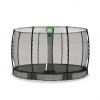 EXIT TOYS Exit Allure Classic prízemnná trampolína s ochrannou sieťou 366 cm, čierna farba