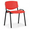 Antares Jednacia stolička TONY, červená, konštrukcia čierna