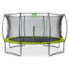 EXIT Silhouette záhradná trampolína 427cm s ochrannou sieťou -zelená