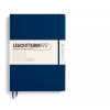 Zápisník LEUCHTTURM1917 Master Classic (A4+) Navy, 235 p., bodkovaný