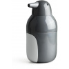 QUALY DESIGN Dávkovač mydla Penquin, 300ml, recyklovaný PET, biely/sivý