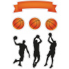 CUKROVÁ TLAČ Opłatek na Tort Cukrová hmota BASKETBAL KÔŠ FUTBAL NBA #3