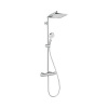 Sprchový systém s termostatickou batériou Hansgrohe Crometta E 240 1jet Showerpipe 27271000