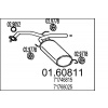Koncový tlmič výfuku MTS 01.60811