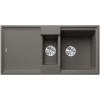 Kuchyňský dřez Blanco Adira 6 S Šedá vulkán, s mřížkou a miskou 527604