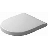 Duravit STARCK 3 sedátko WC s pomalým zatváraním, so systémom SoftClose, Biele 0063890000